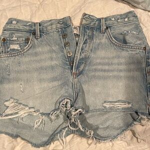 AGOLDE PARKER VINTAGE CUT OFF SHORT - size 26